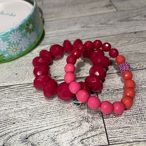 Stella & Dot Poppy Girl Kids Bracelet Set NIB